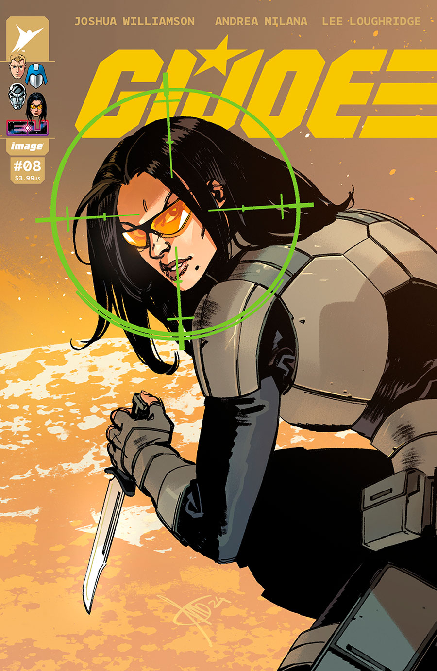 GI Joe Vol 10 #8 Cover B Variant Andrea Milana Cover