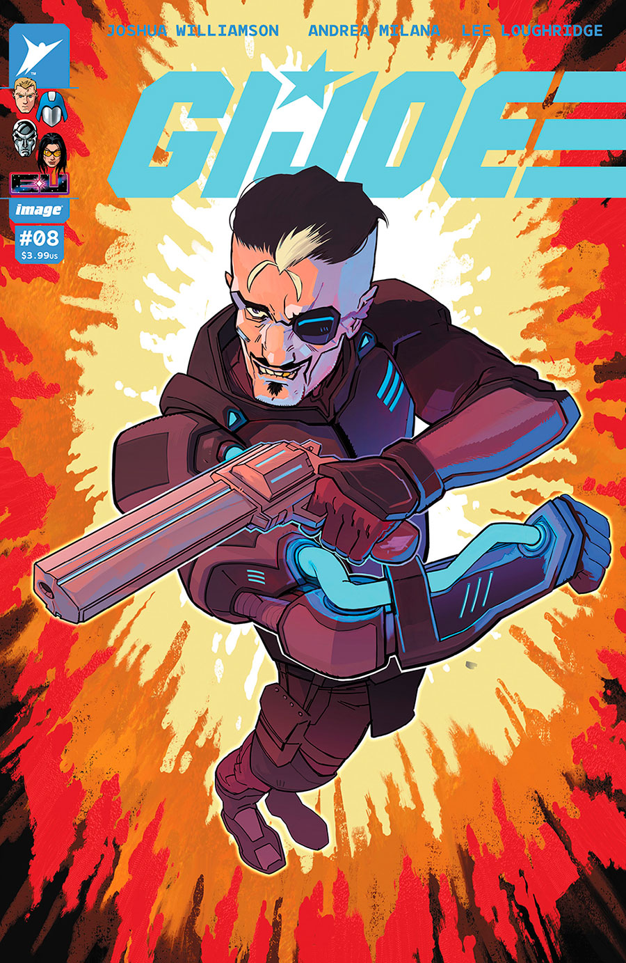 GI Joe Vol 10 #8 Cover D Incentive Marco Ferrari Variant Cover