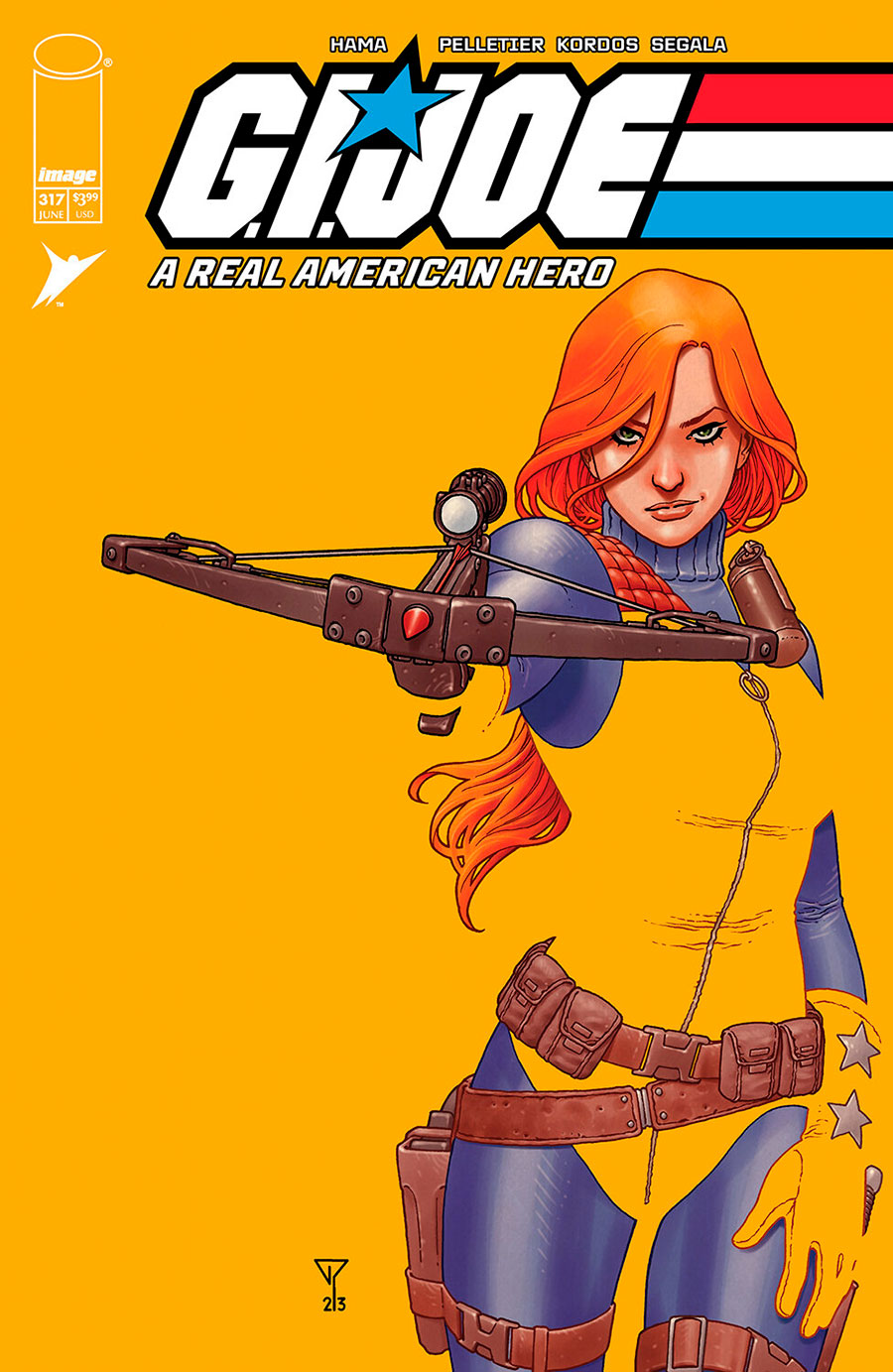 GI Joe A Real American Hero #317 Cover C Incentive Francis Portela Camouflage Variant Cover