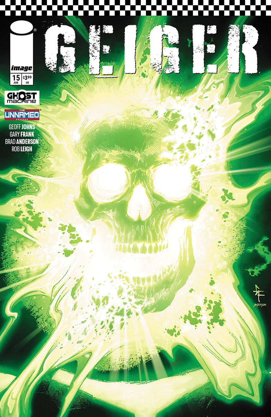 Geiger Vol 2 #15 Cover A Regular Gary Frank & Brad Anderson Cover