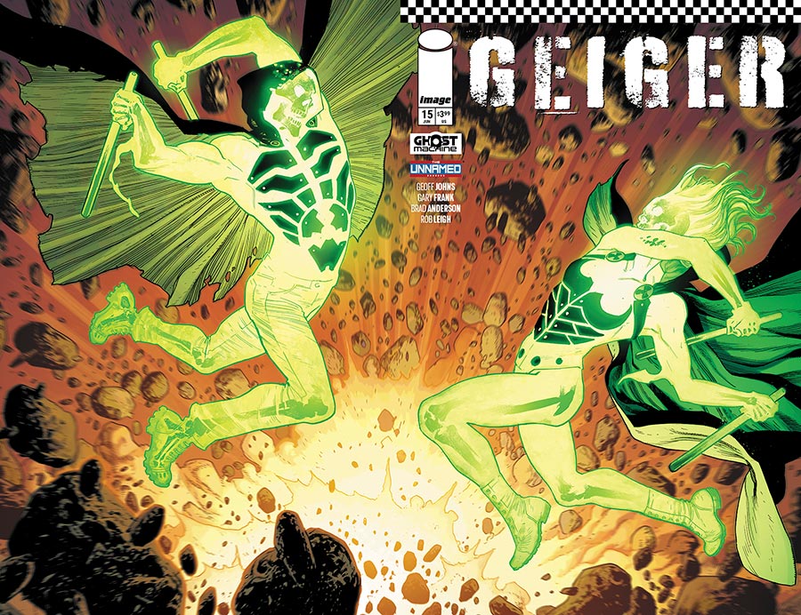 Geiger Vol 2 #15 Cover B Variant Bryan Hitch & Brad Anderson Wraparound Cover
