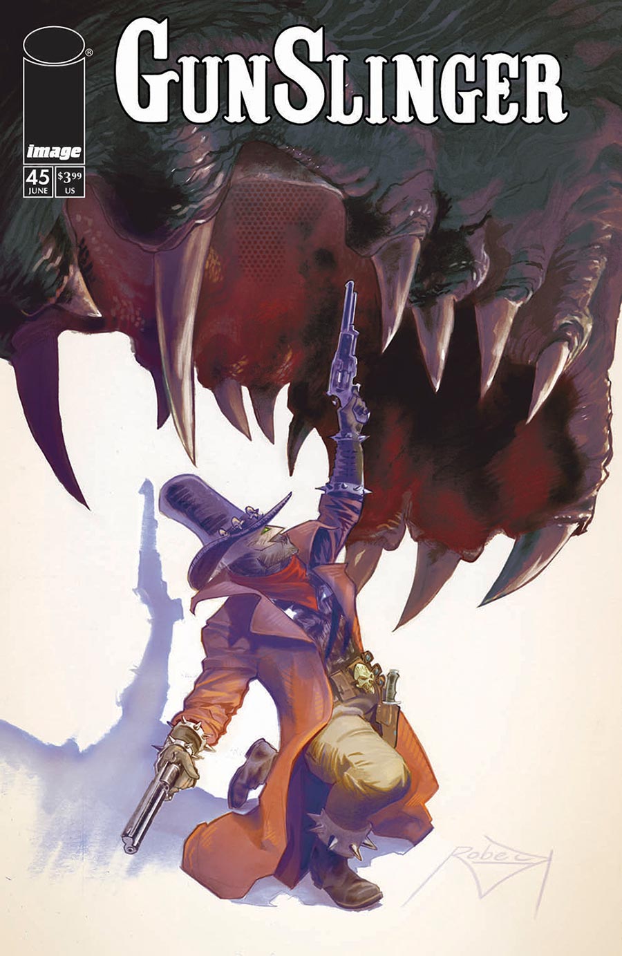 Gunslinger Spawn #45 Cover A Regular Thaddeus Robeck Cover