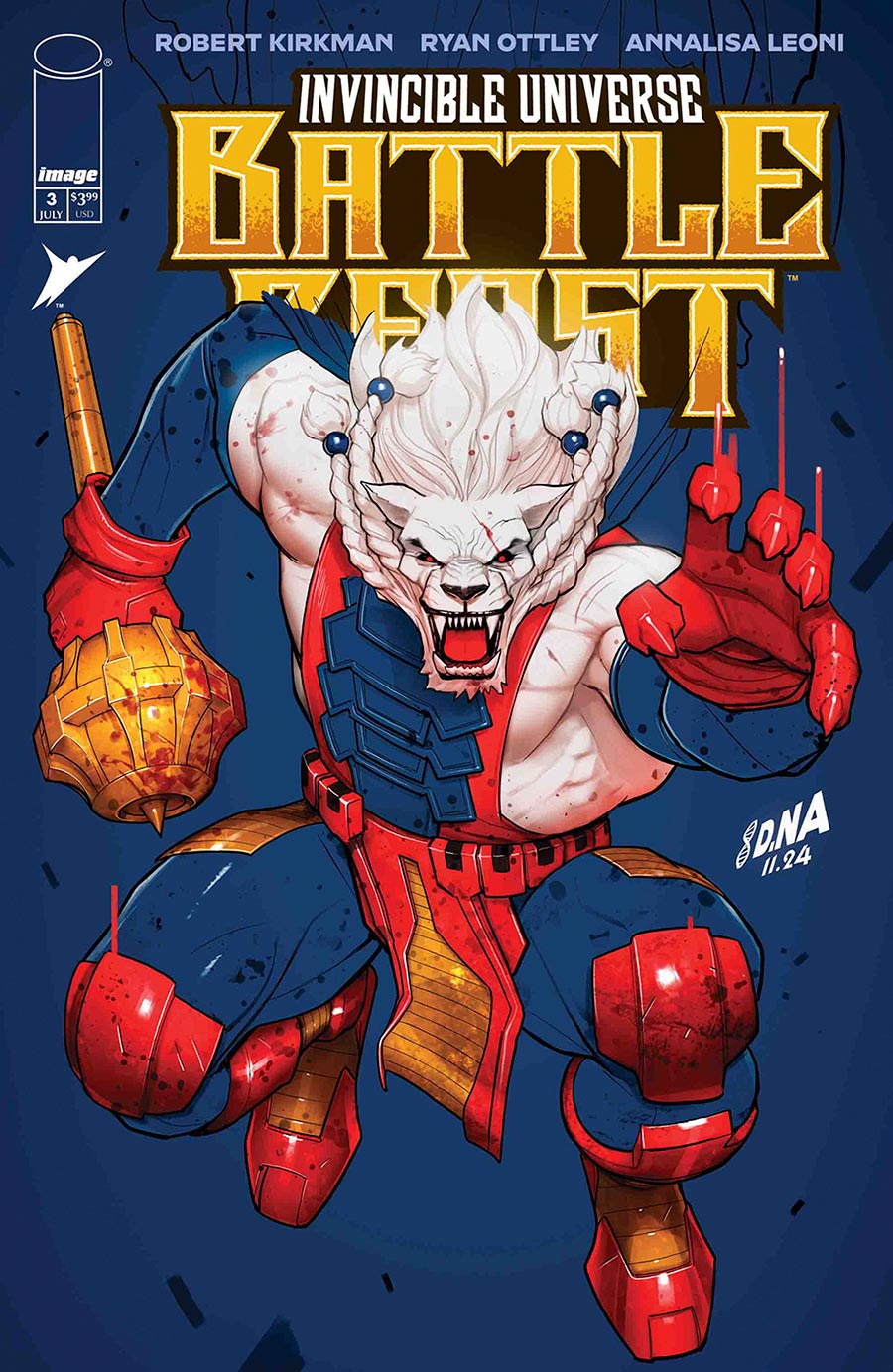 Invincible Universe Battle Beast #3 Cover B Variant David Nakayama Cover