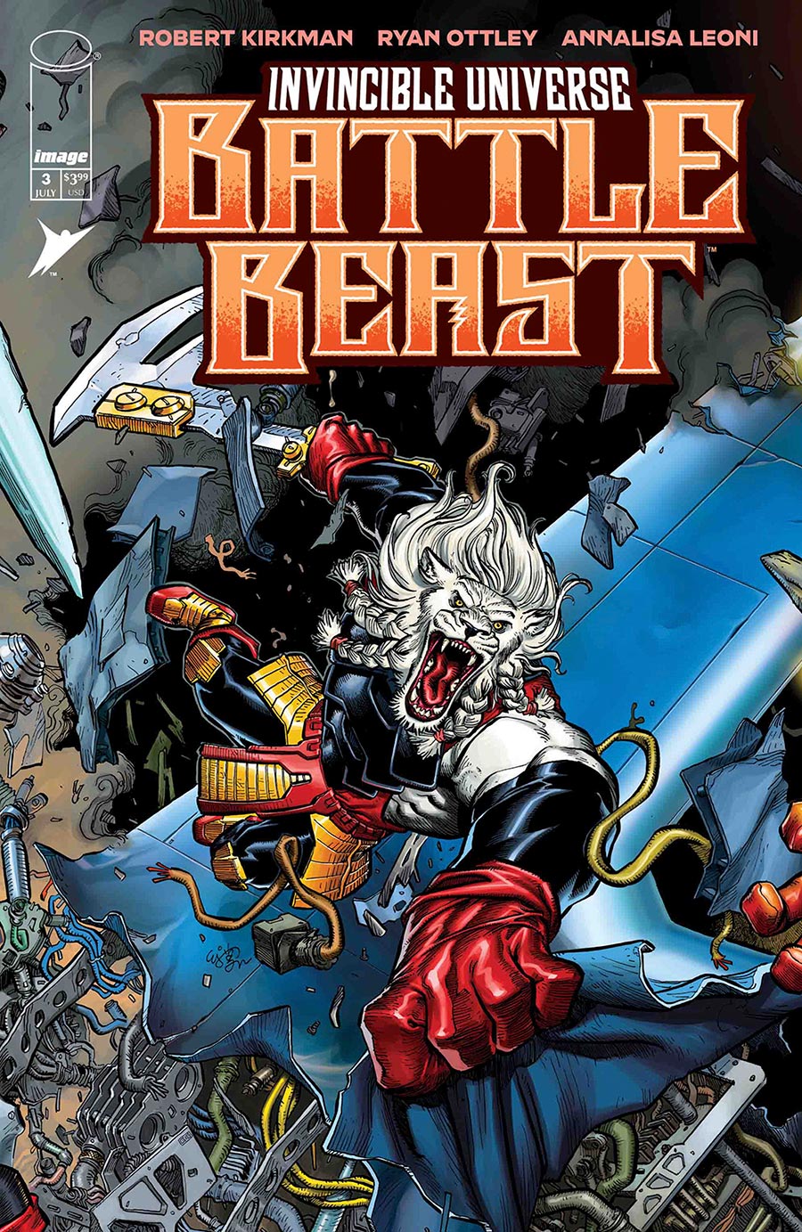 Invincible Universe Battle Beast #3 Cover C Incentive EJ Su Connecting Variant Cover