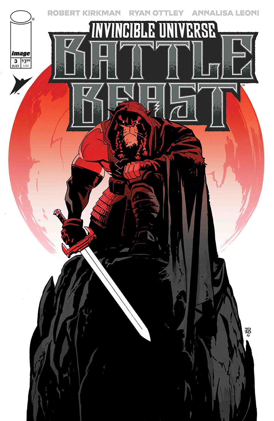 Invincible Universe Battle Beast #3 Cover D Incentive Tonci Zonjic Variant Cover