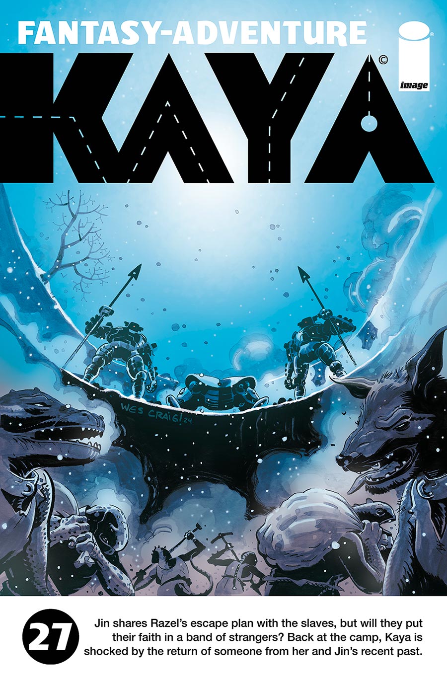 Kaya #27 Cover A Regular Wes Craig Cover