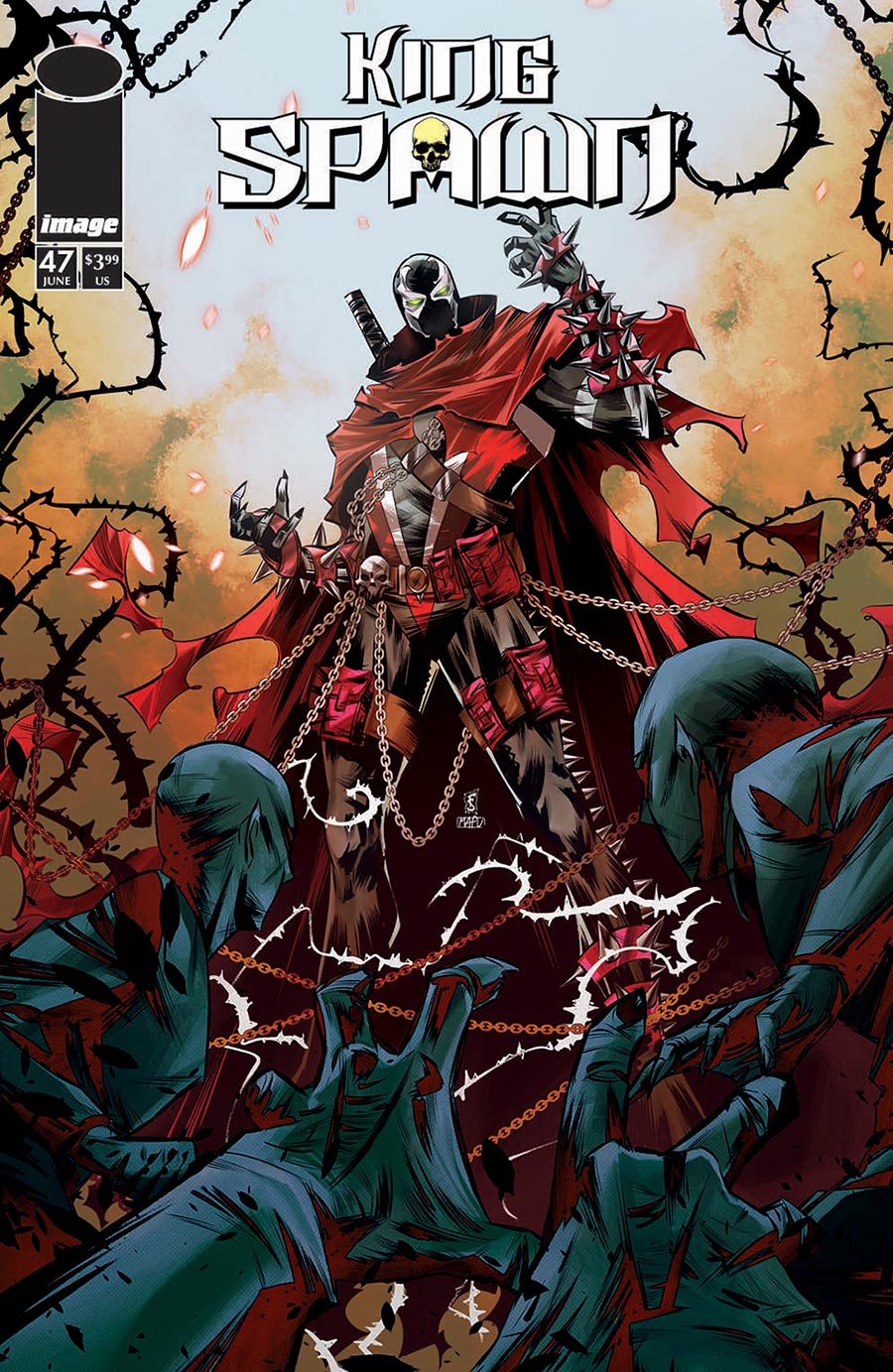 King Spawn #47 Cover A Regular Federico Sabbatini Cover
