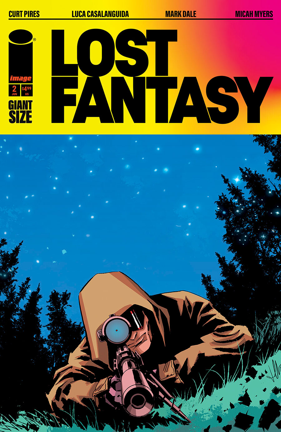 Lost Fantasy #2 Cover A Regular Luca Casalanguida Cover