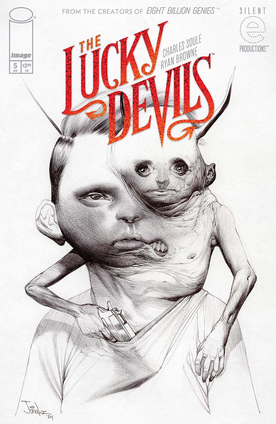 Lucky Devils #5 Cover B Variant Jonski Cover