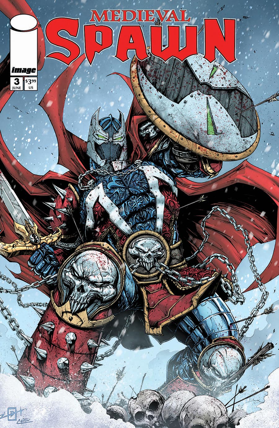 Medieval Spawn #3 Cover A Regular Jonathan Uribe Cover