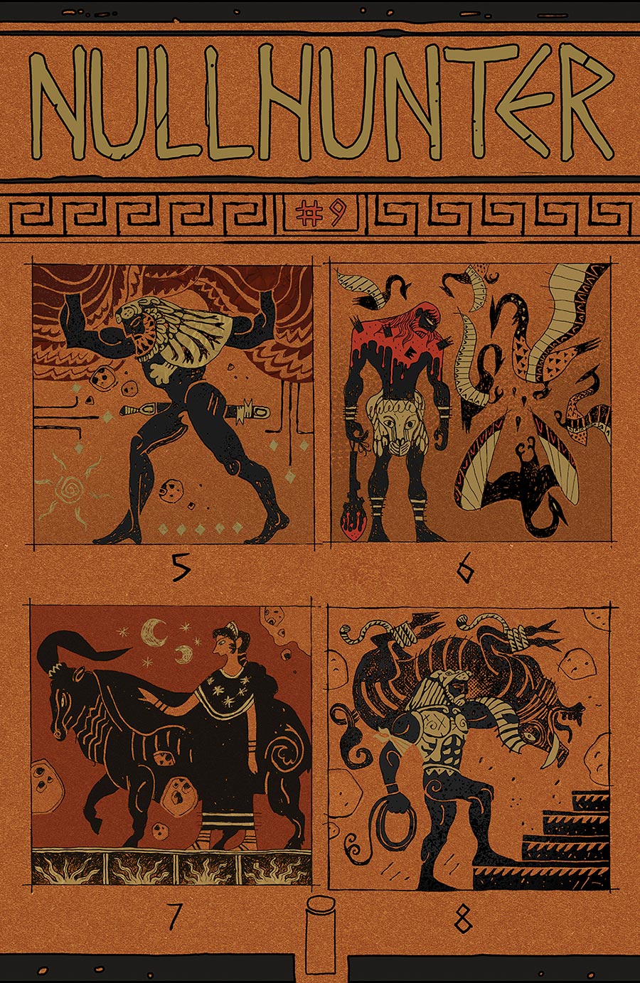 Nullhunter #9 Cover C Variant Artyom Trakhanov Cover