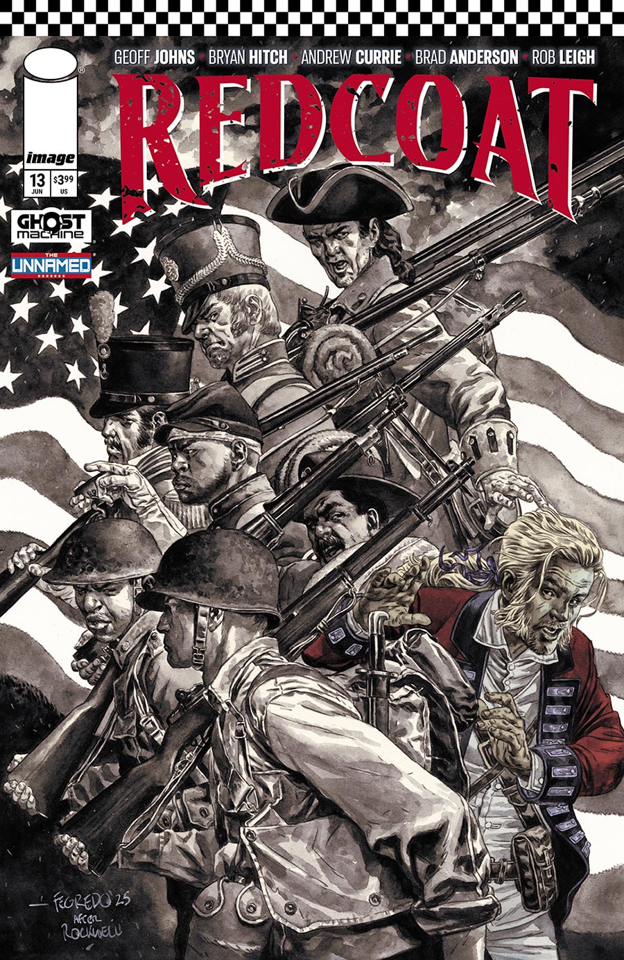 Redcoat #13 Cover B Variant Duncan Fegredo Cover