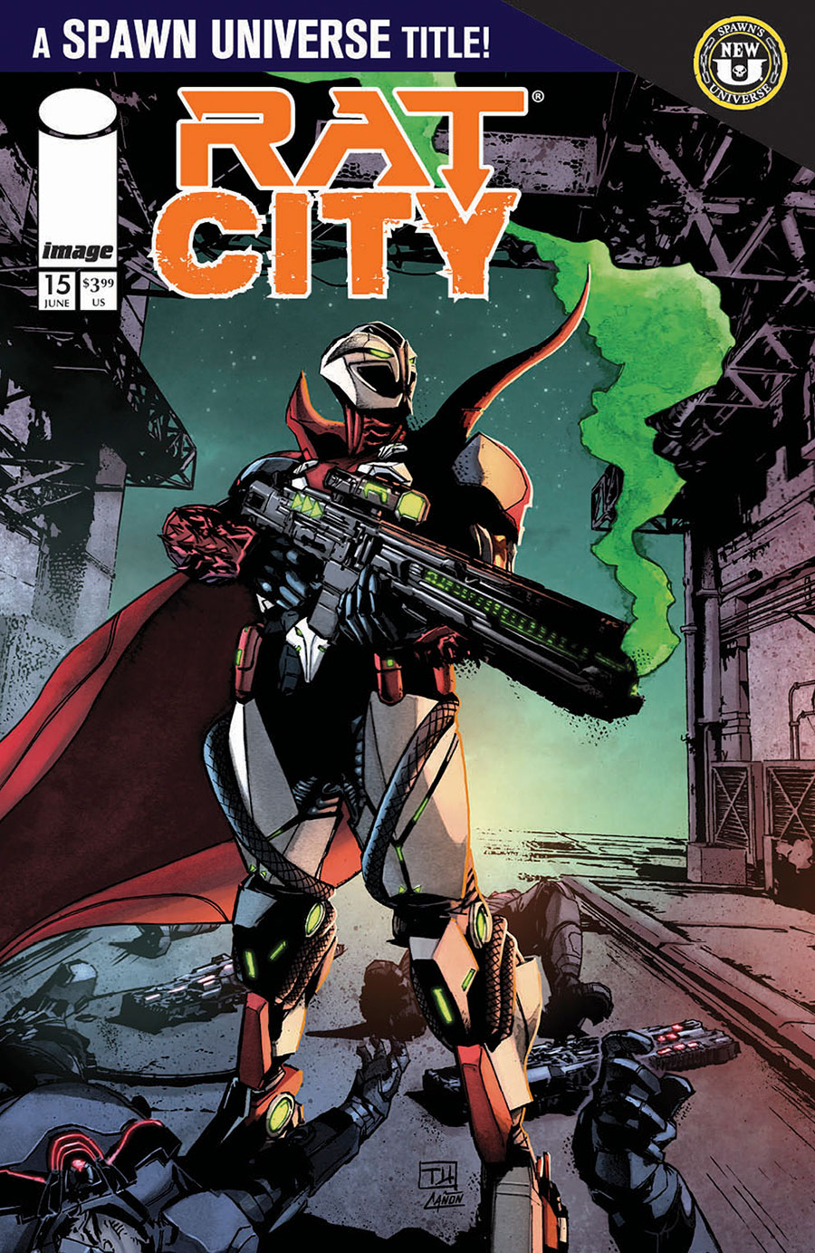 Rat City #15 Cover A Regular Thomas Nachlik Cover (Spawn Universe)