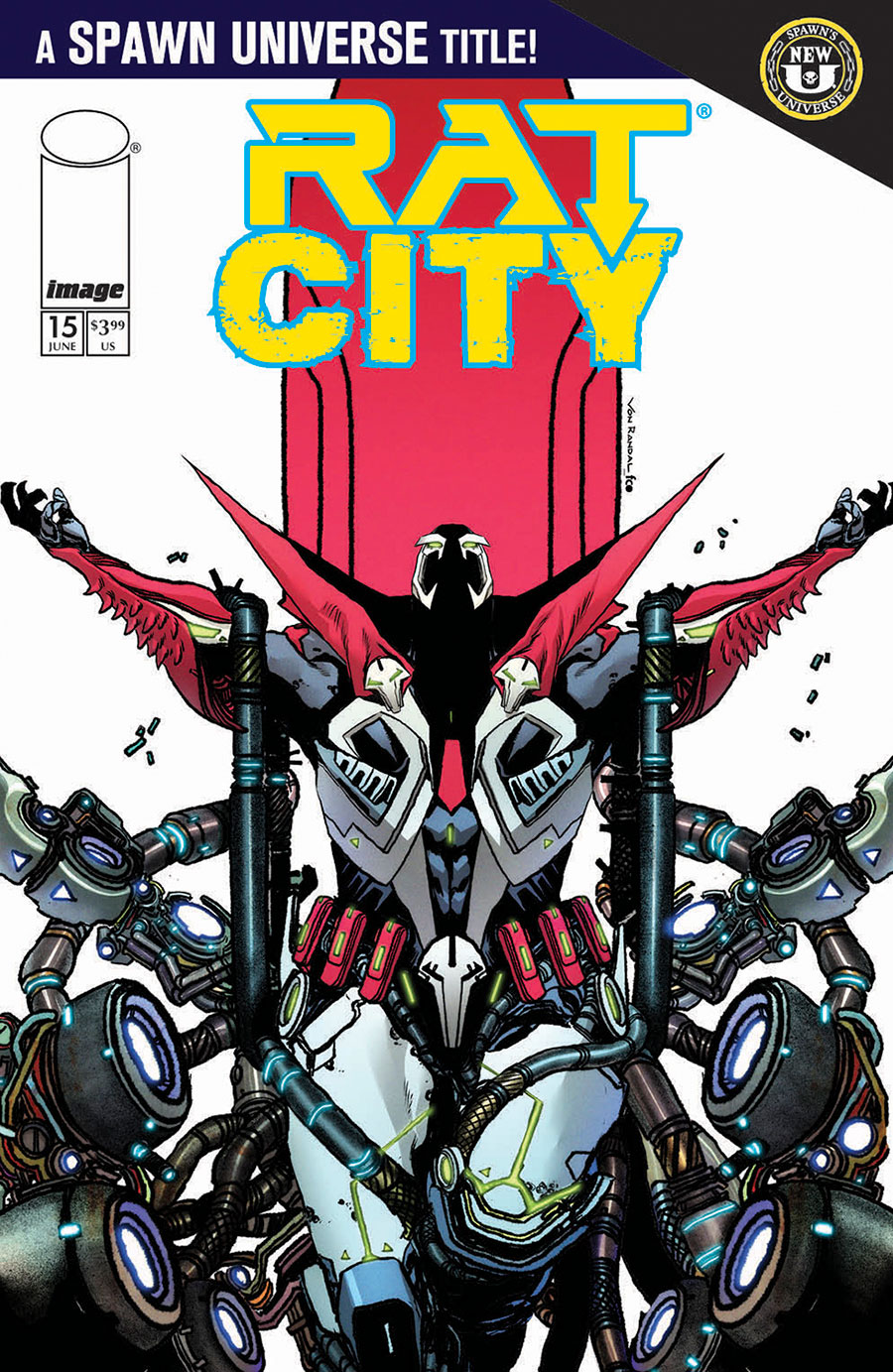 Rat City #15 Cover B Variant Von Randal Cover (Spawn Universe)