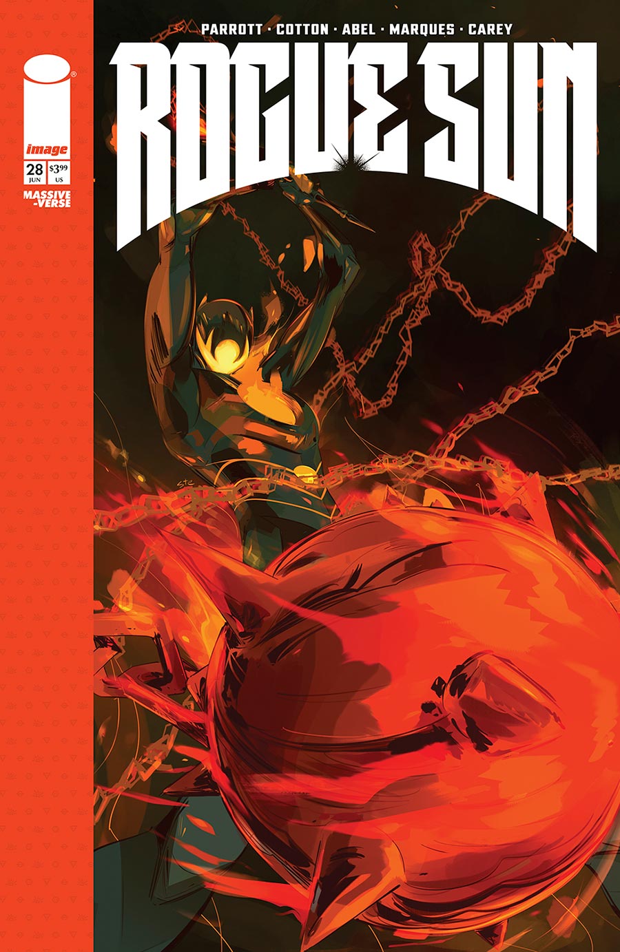Rogue Sun #28 Cover A Regular Stefano Simeone Cover