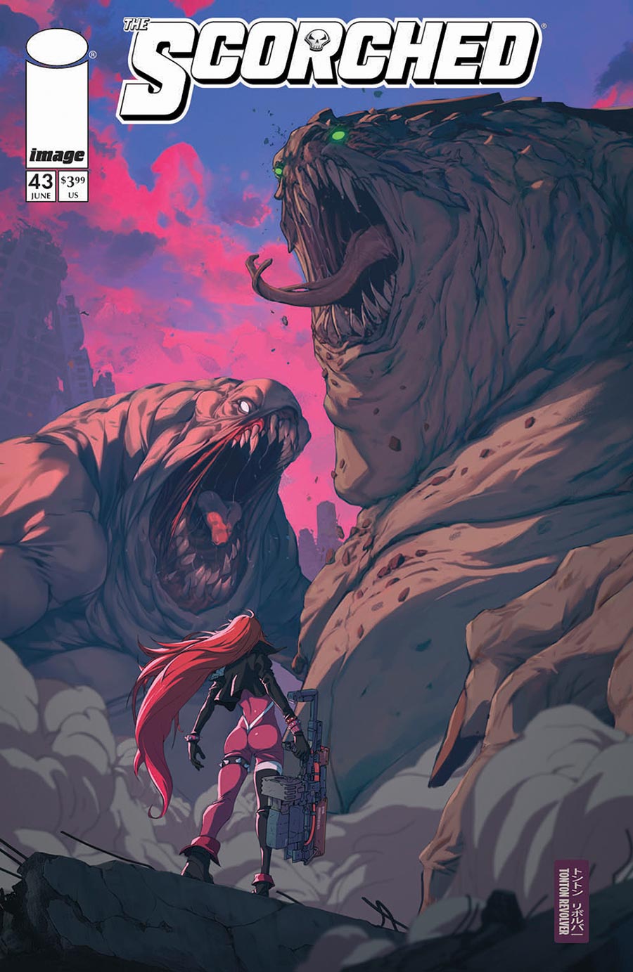 Scorched #43 Cover A Regular Tonton Revolver Cover (Spawn Universe)