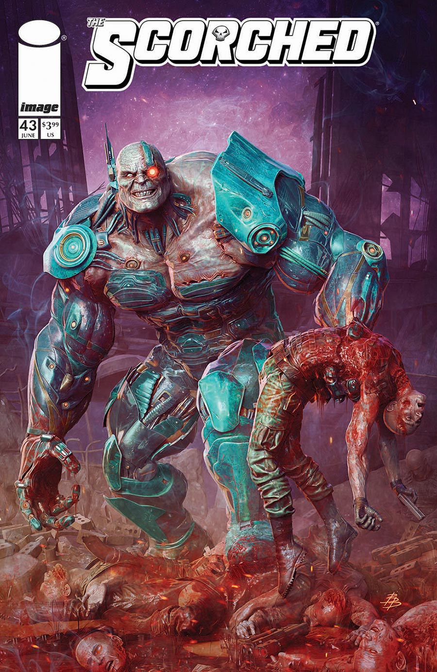 Scorched #43 Cover B Variant Bjorn Barrends Cover (Spawn Universe)