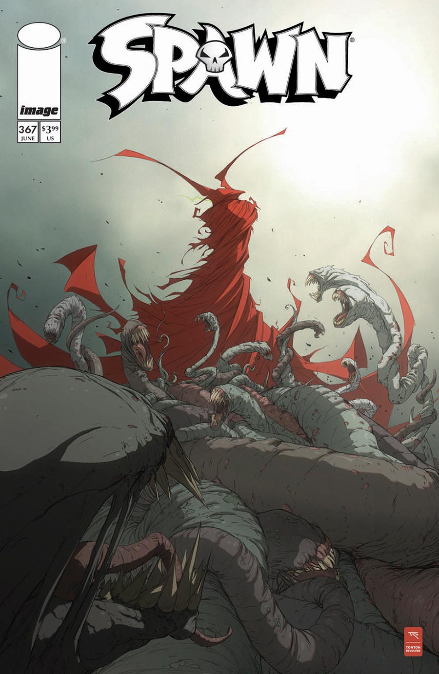Spawn #367 Cover B Variant Tonton Revolver Cover