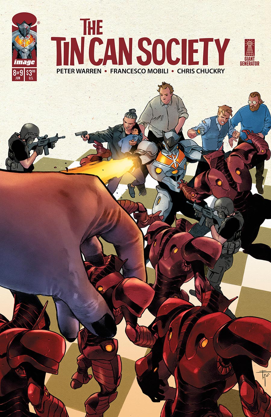 Tin Can Society #8 Cover A Regular Francesco Mobili & Chris Chuckry Cover
