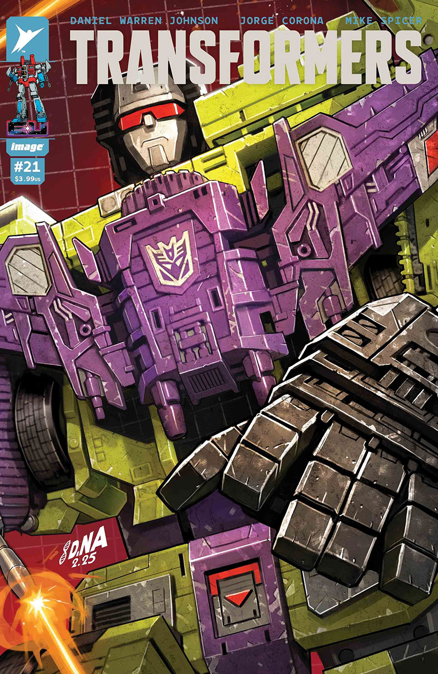Transformers Vol 5 #21 Cover C Incentive David Nakayama Variant Cover