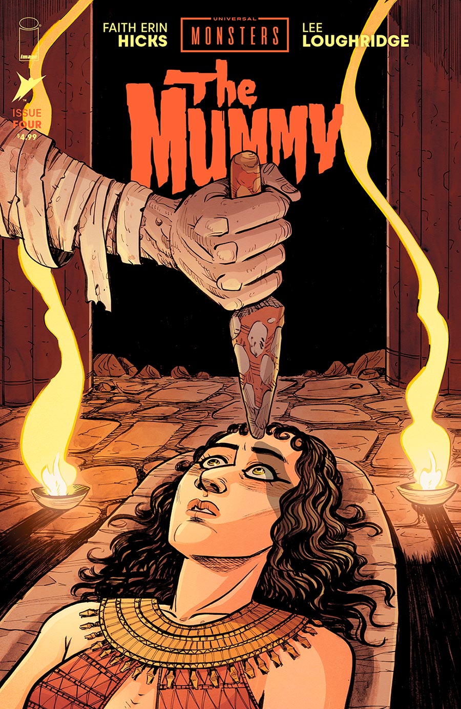 Universal Monsters The Mummy #4 Cover A Regular Faith Erin Hicks Cover