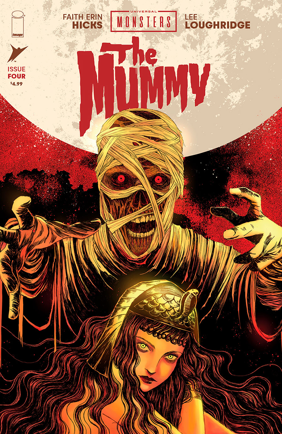 Universal Monsters The Mummy #4 Cover E Incentive Anwita Citriya Variant Cover