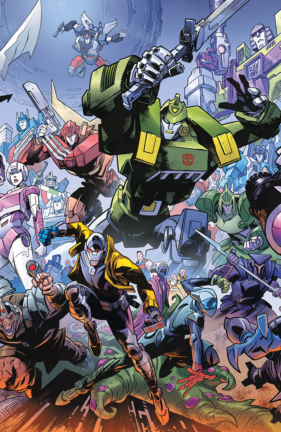 Void Rivals #20 Cover F Variant Jason Howard Energon Universe 2nd Anniversary Connecting Color Cover