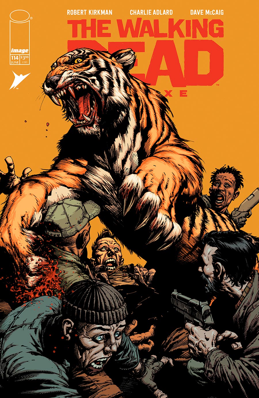 Walking Dead Deluxe #114 Cover A Regular David Finch & Dave McCaig Cover