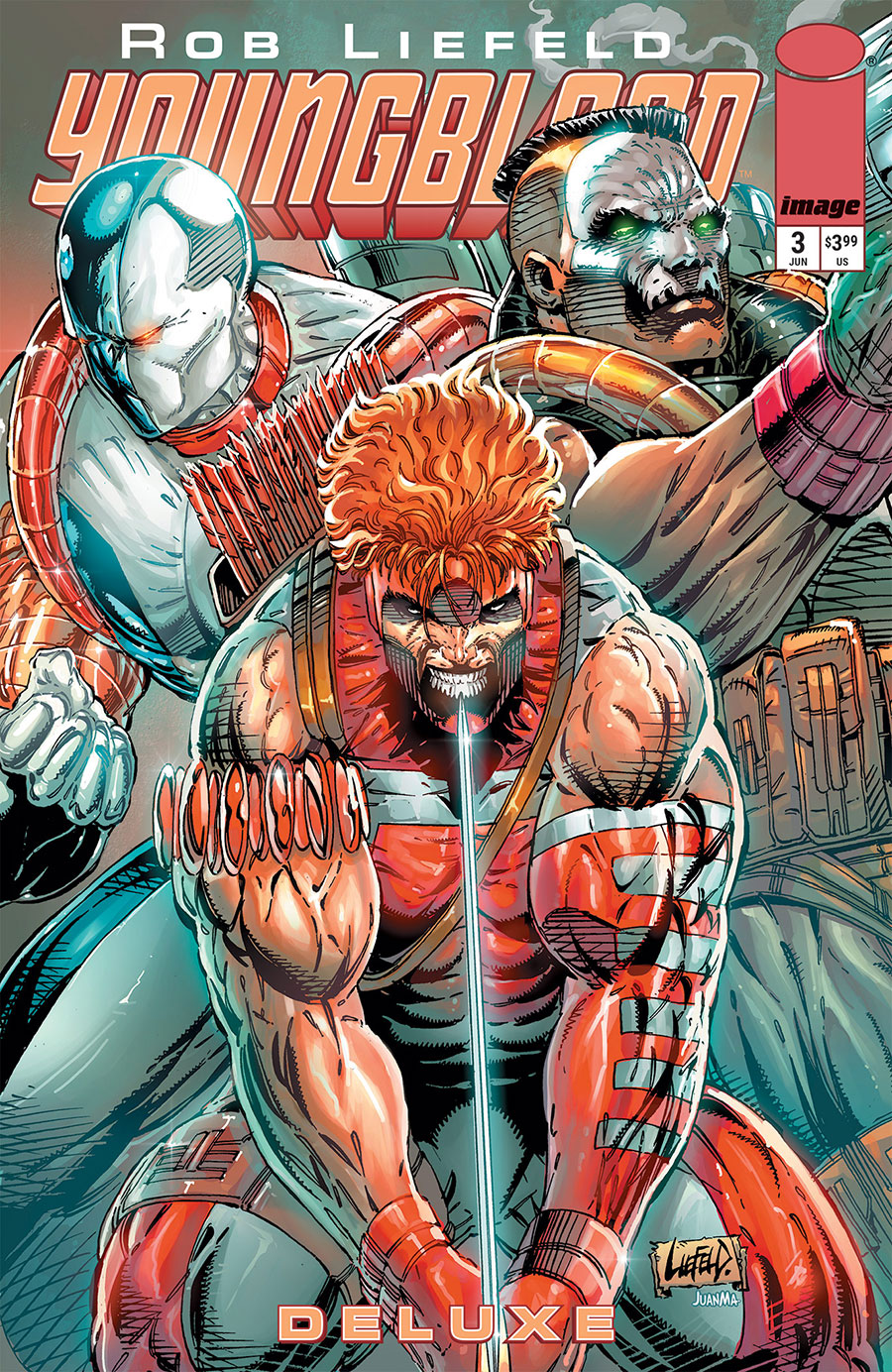 Youngblood Deluxe #3 Cover A Regular Rob Liefeld Cover