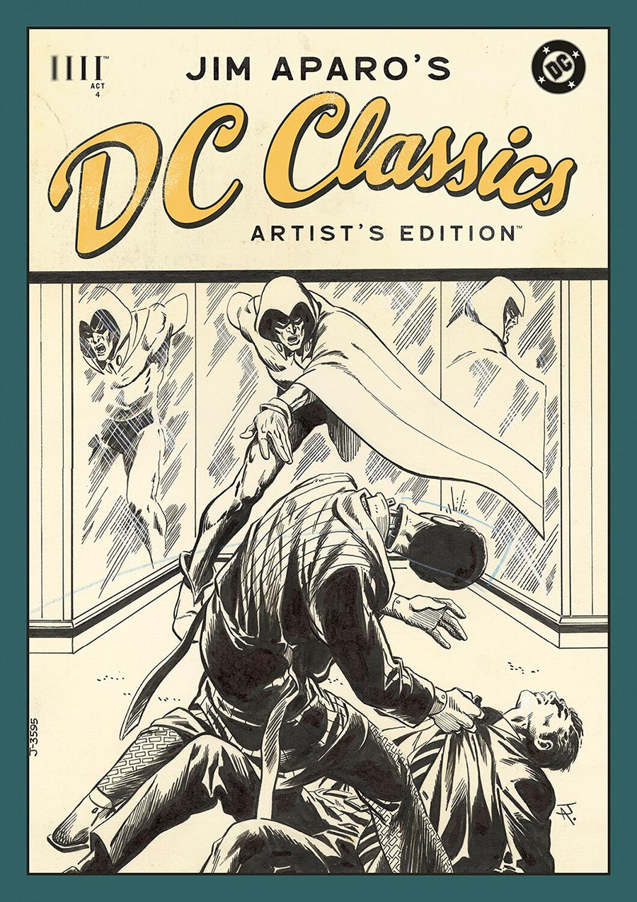 Jim Aparos DC Classics Artists Edition HC Direct Market Exclusive Jim Aparo Spectre Cover