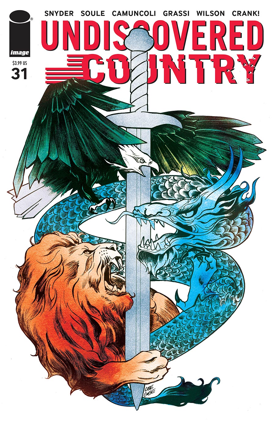 Undiscovered Country #31 Cover B Variant Lee Garbett Cover