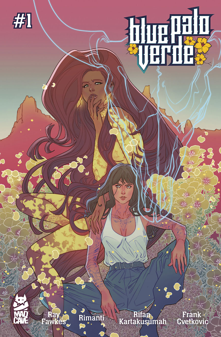 Blue Palo Verde #1 Cover B Variant Marguerite Sauvage Cover