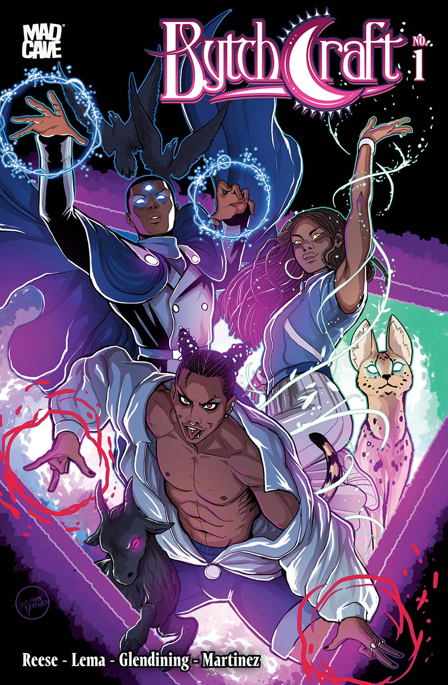 Bytchcraft #1 Cover B Variant Luciano Vecchio Cover
