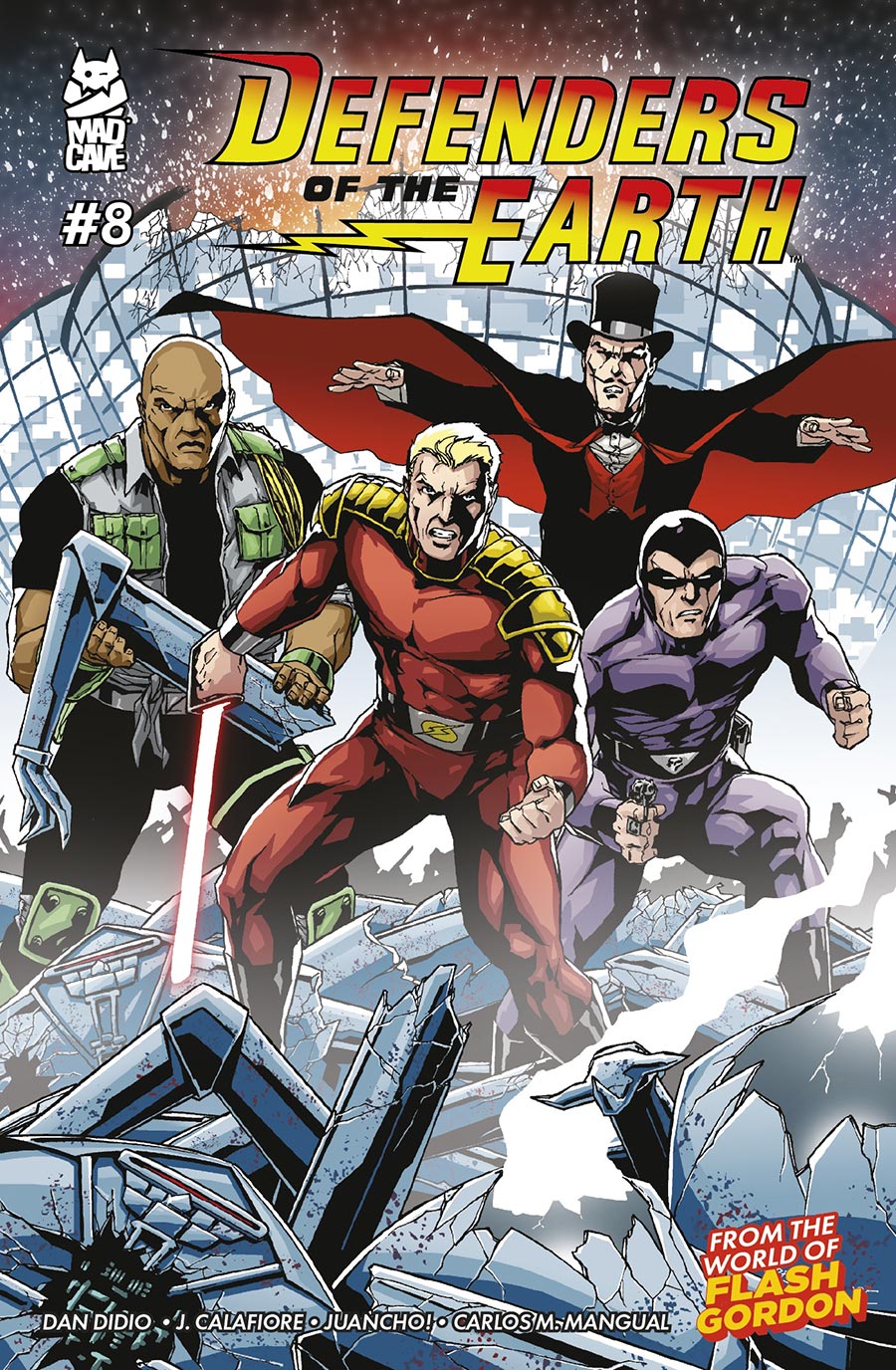 Defenders Of The Earth Vol 2 #8 Cover A Regular Jim Calafiore Cover