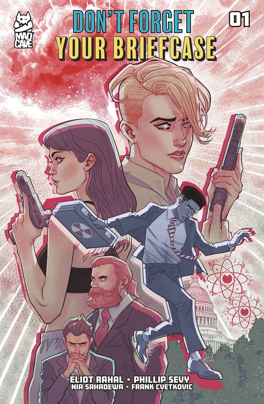 Dont Forget Your Briefcase #1 Cover B Variant Marguerite Sauvage Cover
