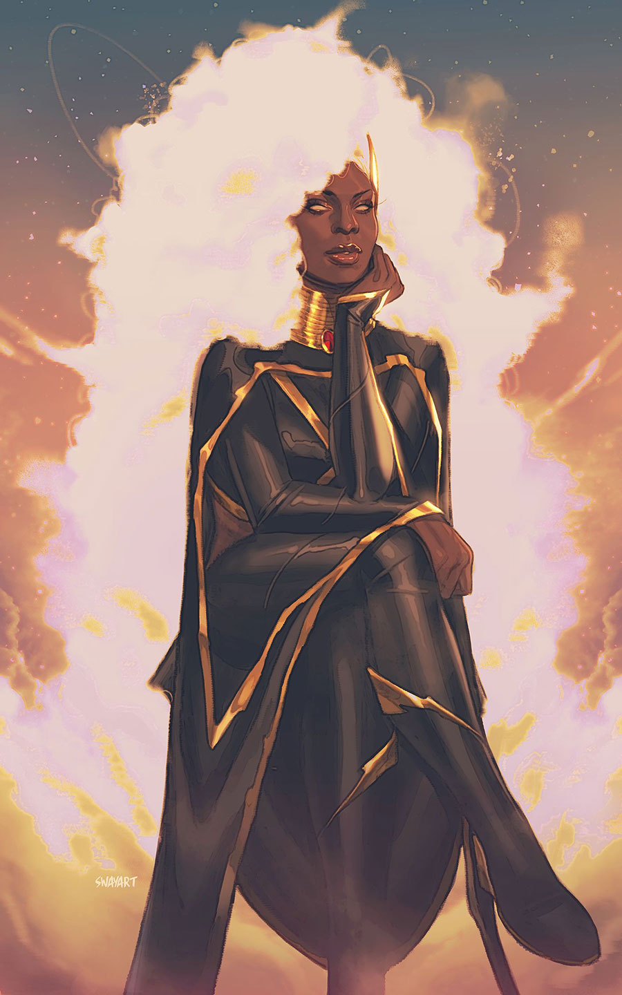 Marvel Knights The World To Come #1 Cover H Incentive Joshua Sway Swaby Storm Virgin Cover