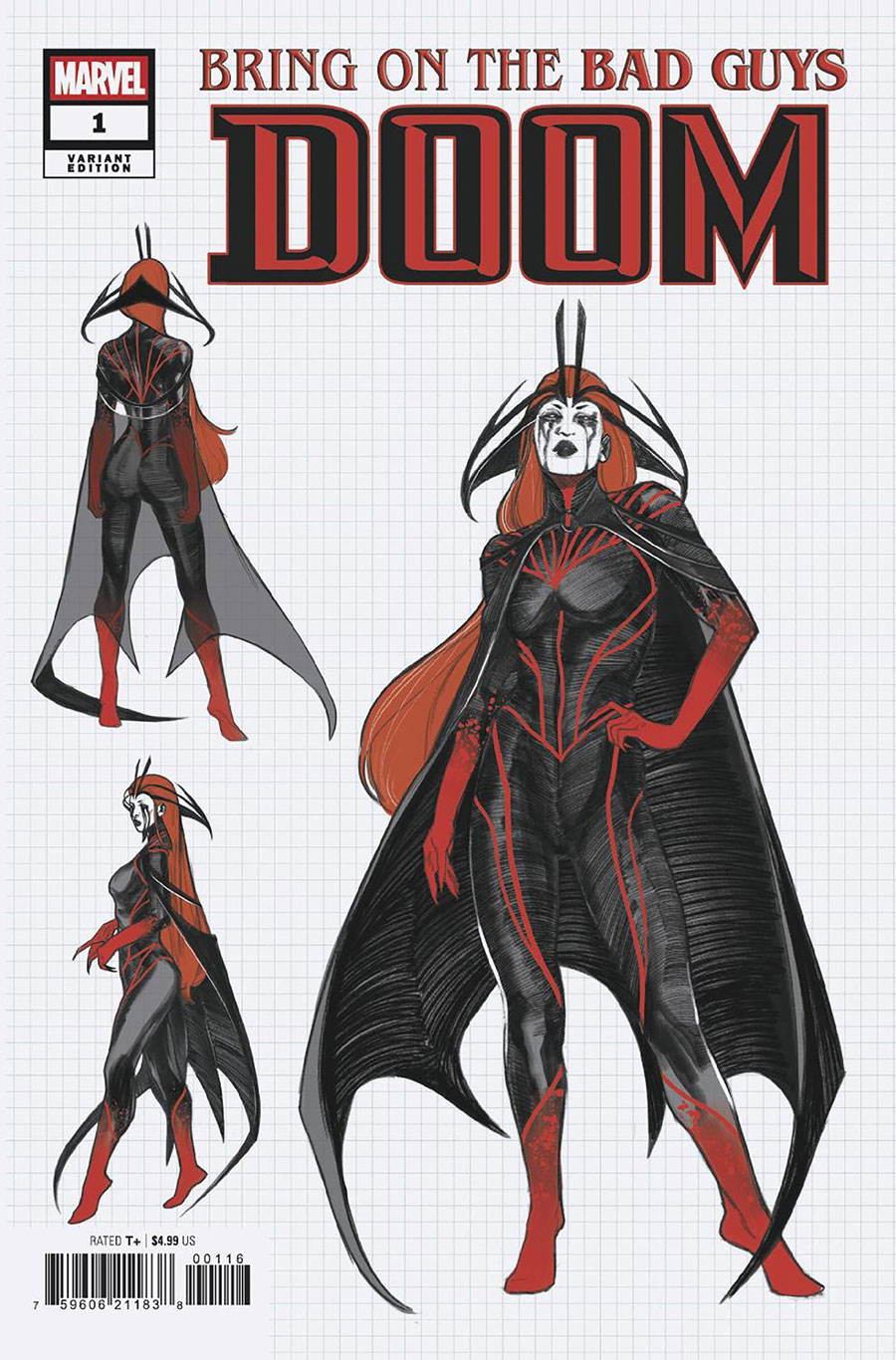 Bring On The Bad Guys Doom #1 (One Shot) Cover H Incentive Alessandro Cappuccio Design Variant Cover