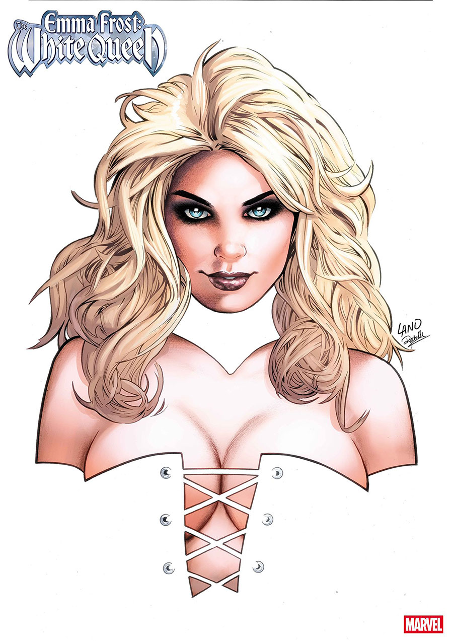 Emma Frost The White Queen #1 Cover F Incentive Greg Land Variant Cover