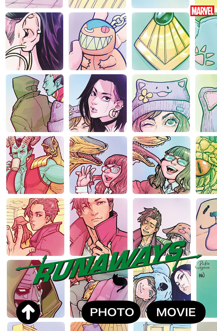 Runaways Vol 6 #1 Cover G Incentive Rickie Yagawa Variant Cover (One World Under Doom Tie-In)