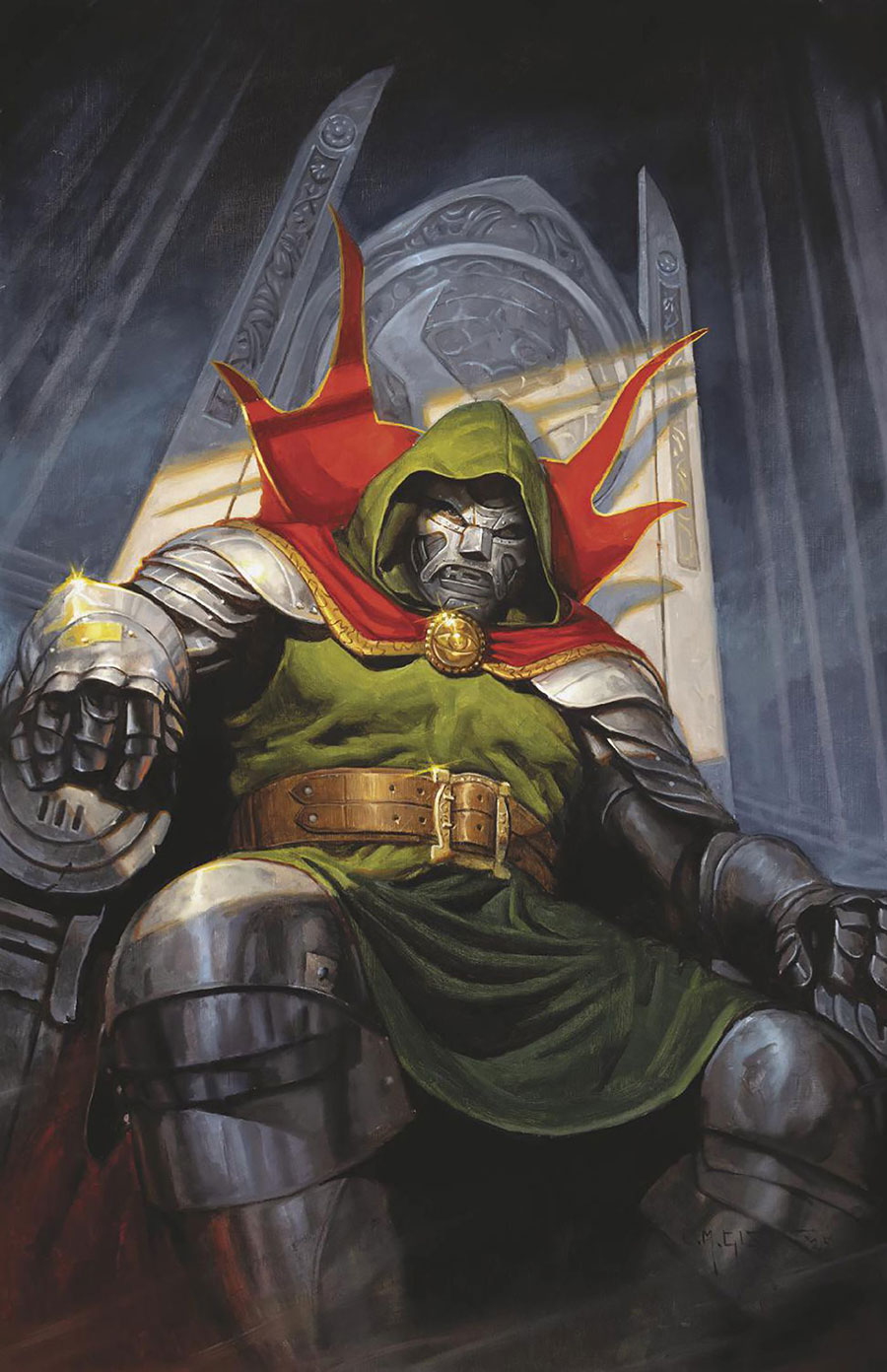 One World Under Doom #5 Cover F Incentive EM Gist Virgin Cover