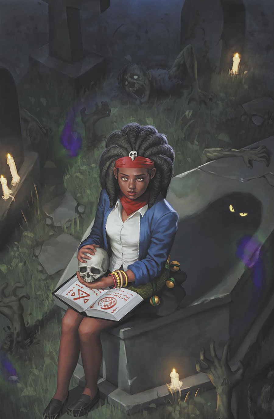 Doom Academy #5 Cover D Incentive Woo-Chul Lee Zoe Laveau Virgin Cover (One World Under Doom Tie-In)