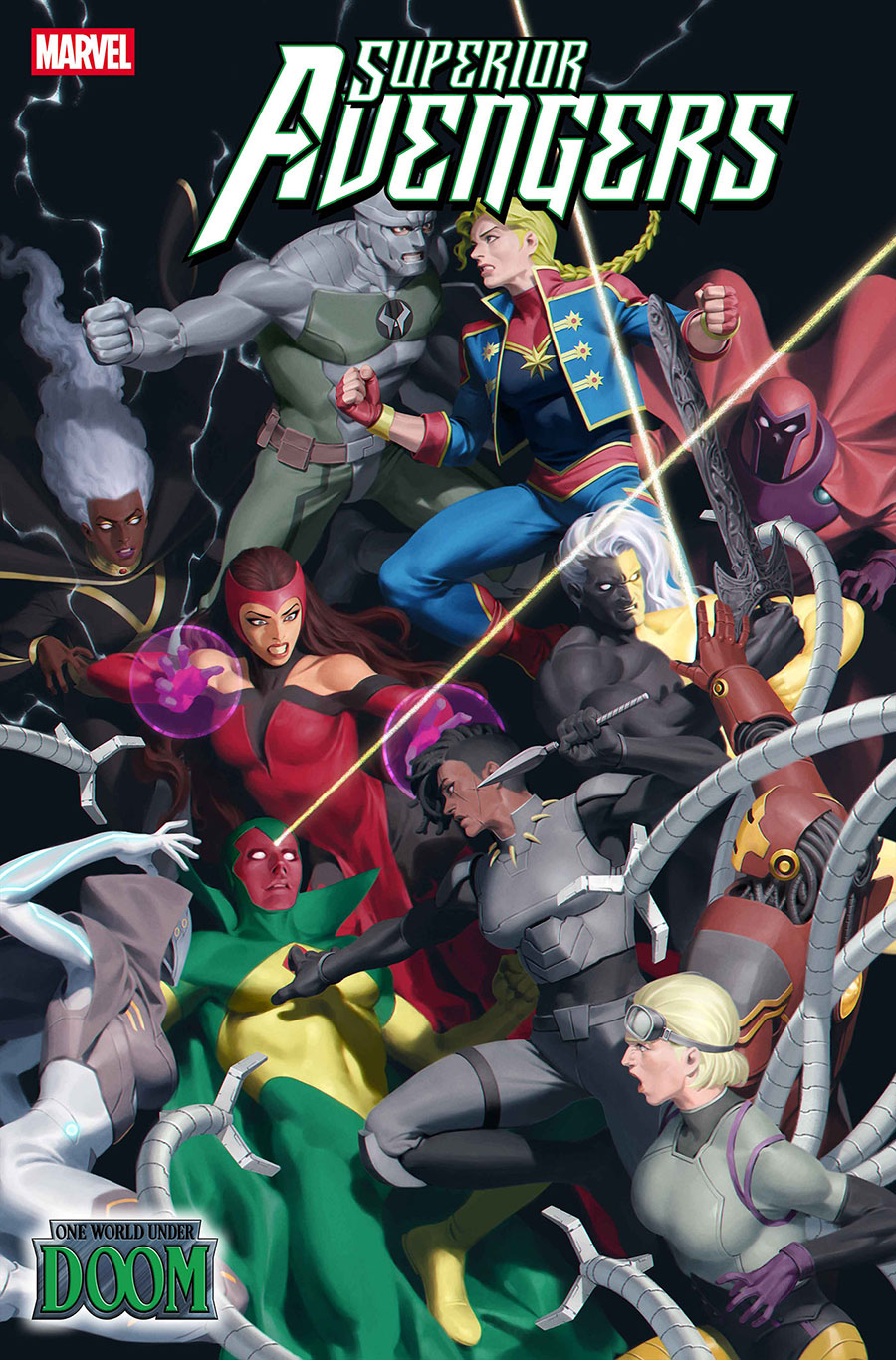 Superior Avengers #3 Cover C Incentive Junggeun Yoon Variant Cover (One World Under Doom Tie-In)