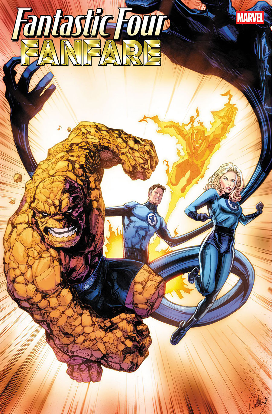 Fantastic Four Fanfare #2 Cover E Incentive Joelle Jones Variant Cover