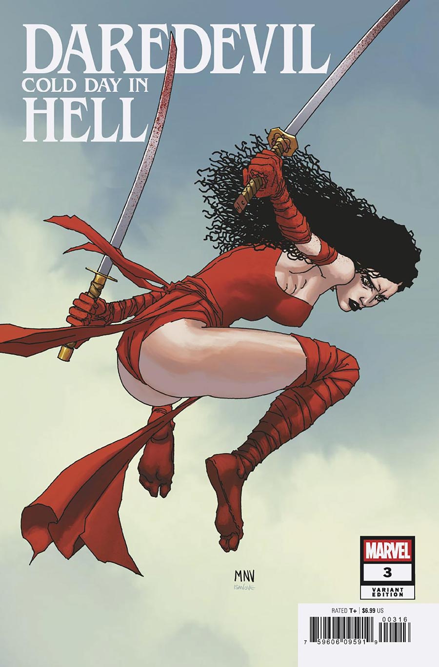 Daredevil Cold Day In Hell #3 Cover E Incentive Steve McNiven Variant Cover