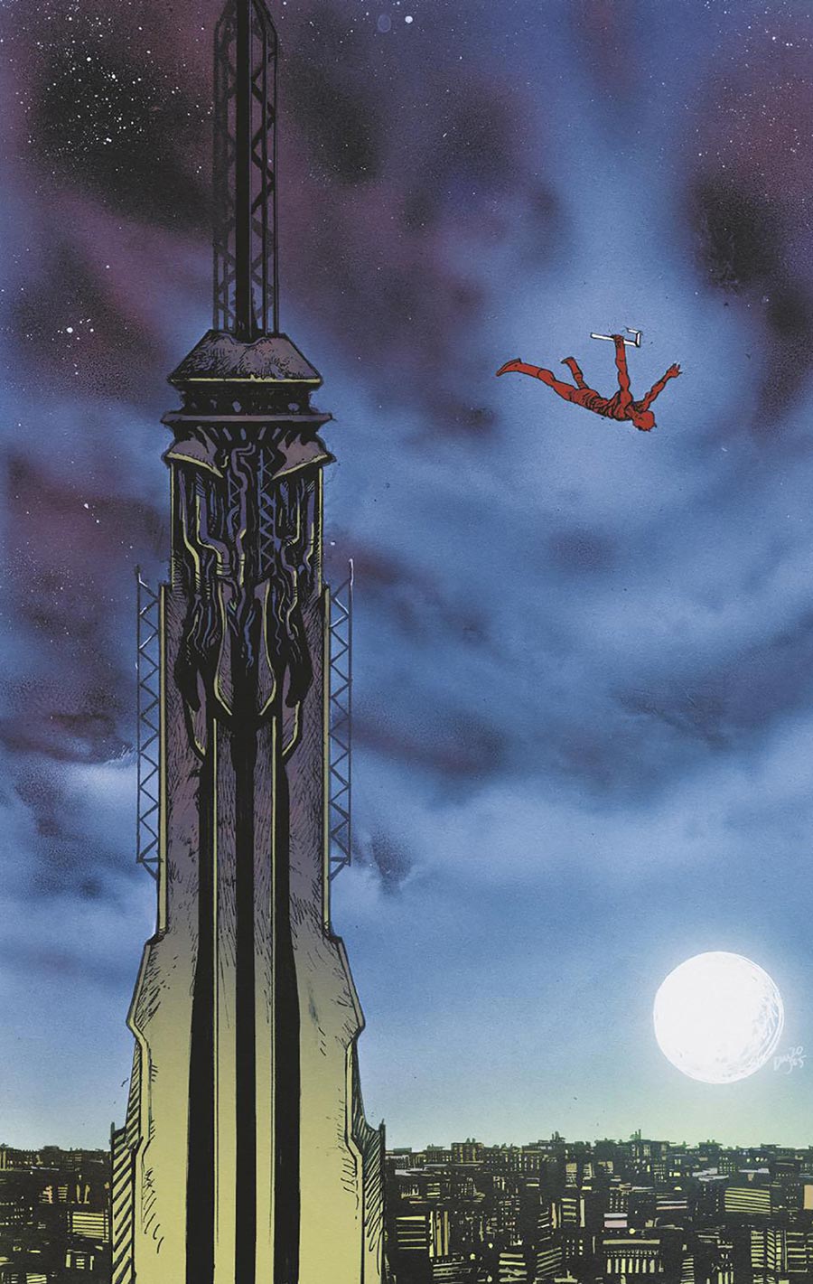 Daredevil Cold Day In Hell #3 Cover F Incentive Daniel Warren Johnson Virgin Cover