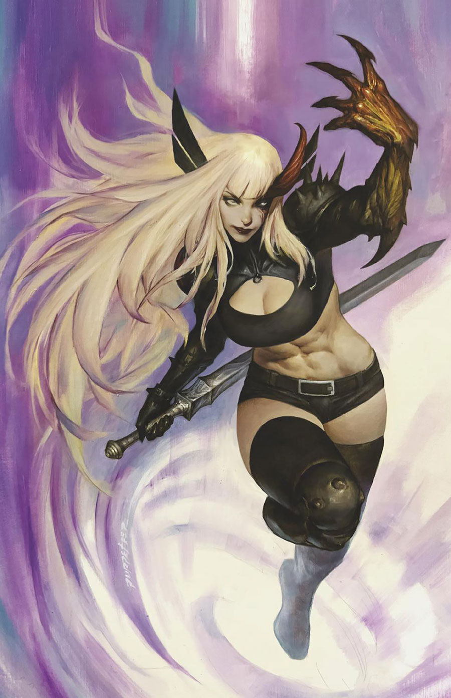X-Men Vol 7 #17 Cover H Incentive Puppeteer Lee Magik Virgin Cover