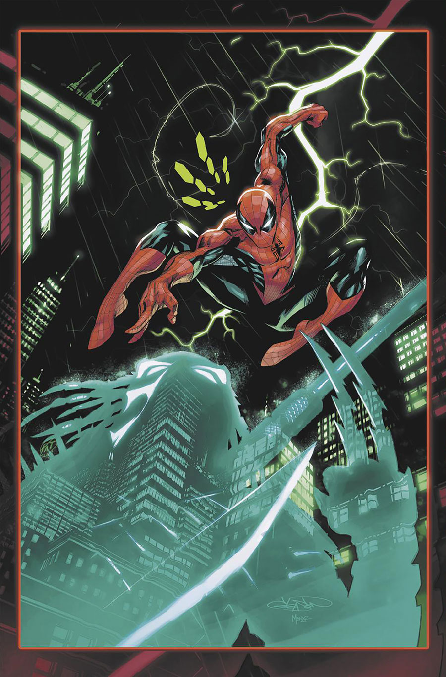 Predator vs Spider-Man #3 Cover D Incentive Patrick Gleason Virgin Cover