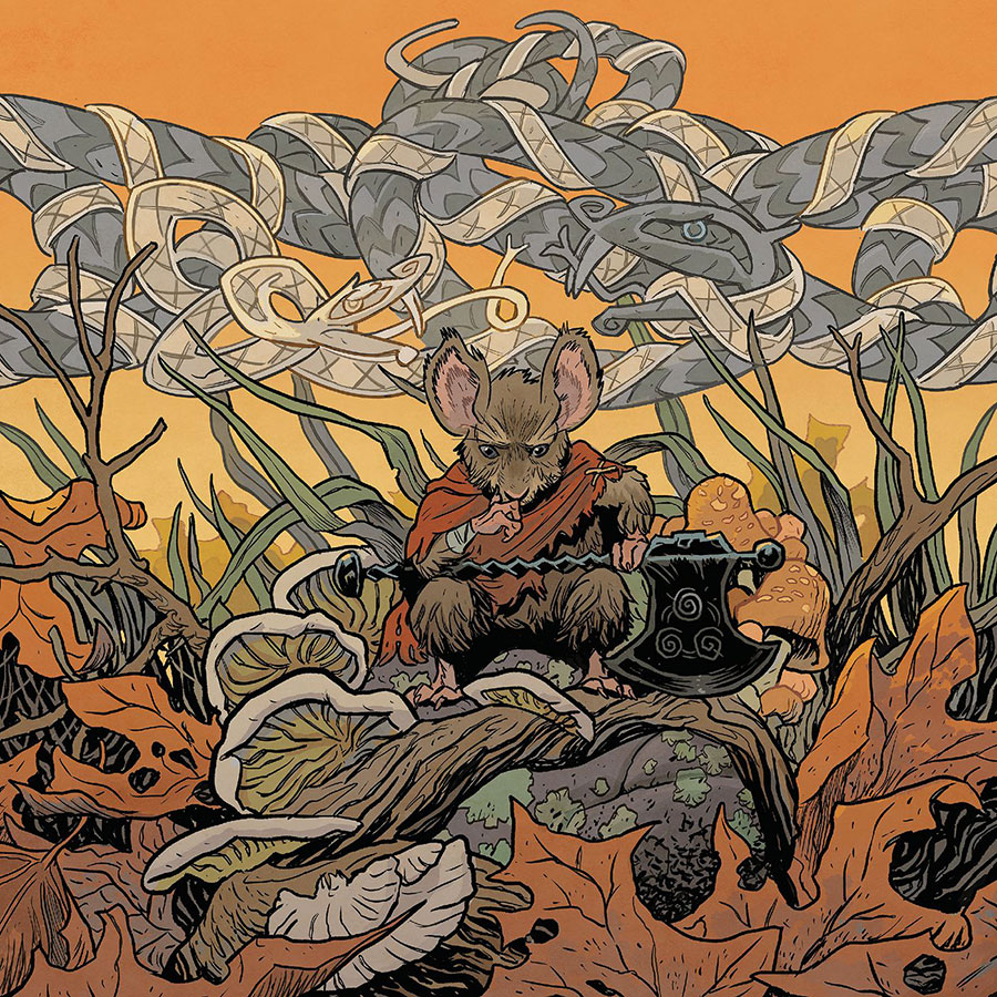 Mouse Guard Dawn Of The Black Axe #3 Cover C Incentive Matt Smith Virgin Variant Cover