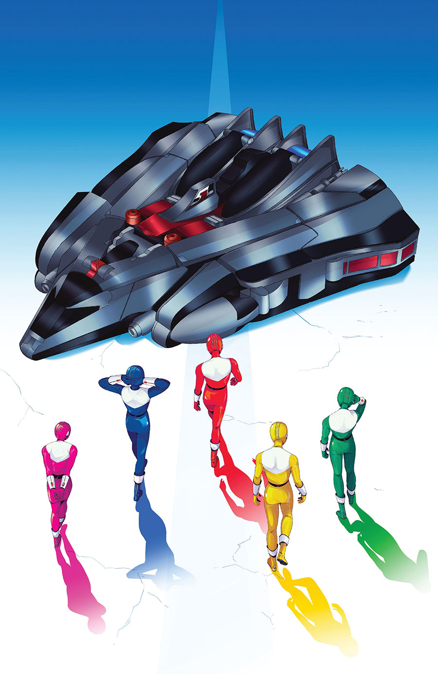 Power Rangers Prime #7 Cover D Incentive Li Cree Virgin Cover