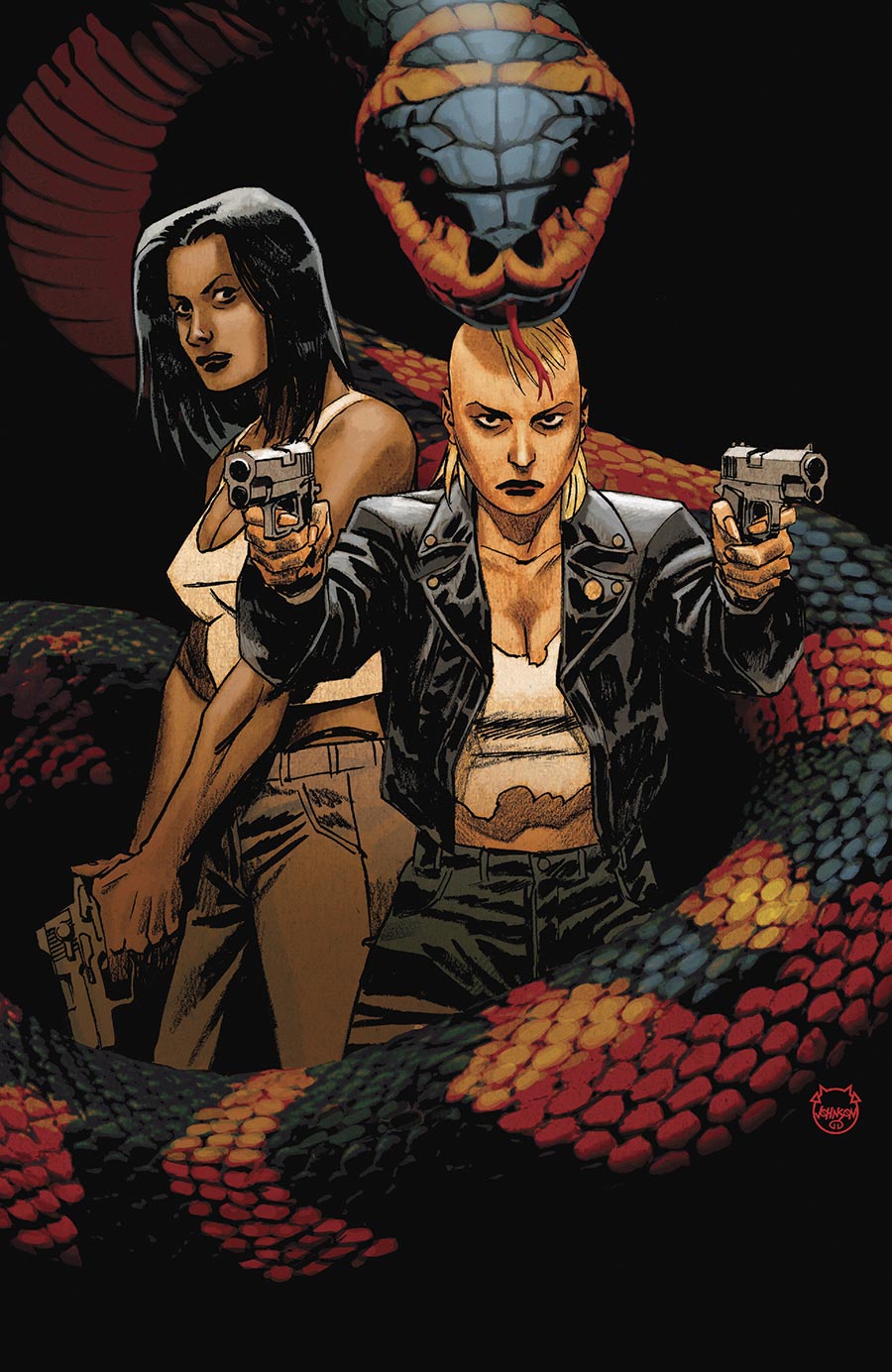 Red Before Black #6 Cover C Incentive Dave Johnson Virgin Cover